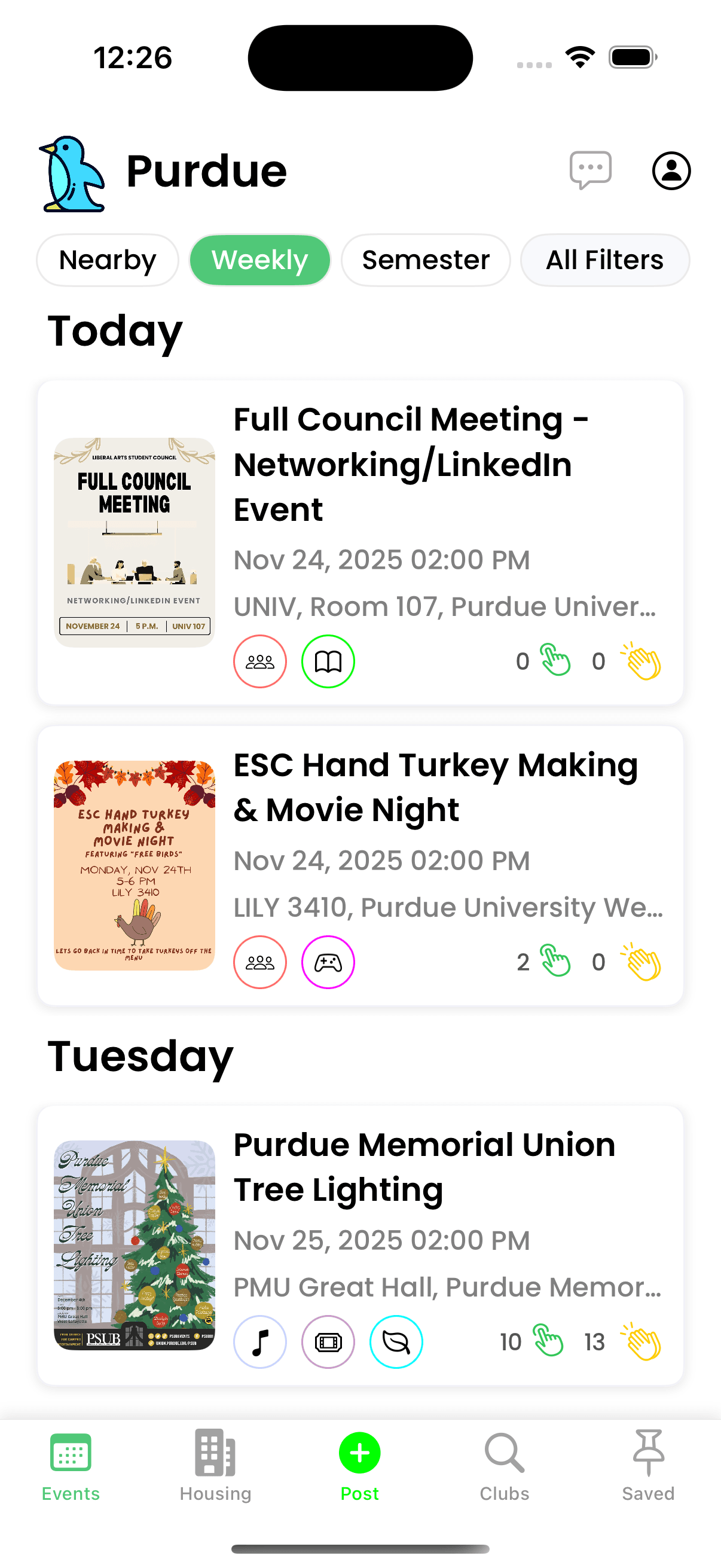 Huddle app preview 2